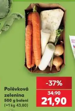 Kaufland Polévková zelenina nabídka