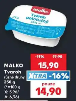 Kaufland MALKO Tvaroh nabídka