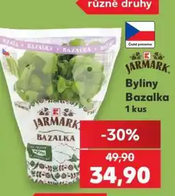 Kaufland Byliny Bazalka nabídka