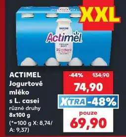 Kaufland ACTIMEL Jogurtové mléko nabídka