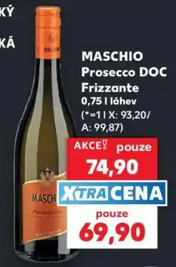 Kaufland MASCHIO Prosecco DOC Frizzante nabídka