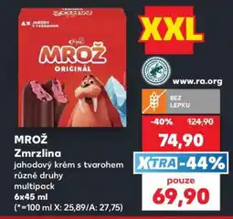 Kaufland Mrož Zmrzlina nabídka