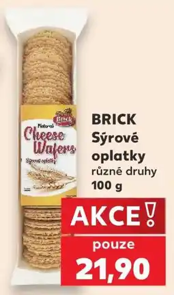 Kaufland Brick sýrové oplatky nabídka
