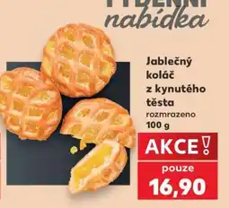 Kaufland Jablečný koláč z kynutého těsta nabídka