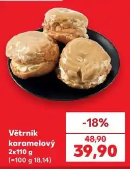 Kaufland Větrník karamelový nabídka