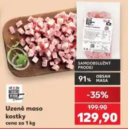 Kaufland Uzené maso kostky nabídka
