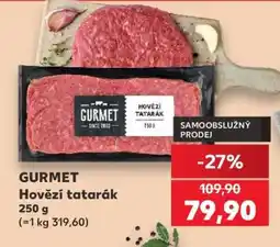 Kaufland GURMET Hovězí tatarák 250 g nabídka