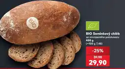 Kaufland BIO semínkový chléb nabídka