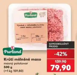 Kaufland KRŮTÍ MLETÉ MASO nabídka