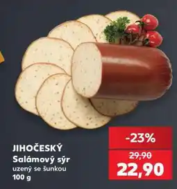 Kaufland JIHOČESKÝ Salámový sýr uzený se šunkou 100 g nabídka