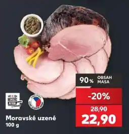 Kaufland Moravské uzené nabídka