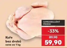 Kaufland Kuře bez drobů nabídka
