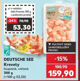 Kaufland DEUTSCHE SEE Krevety nabídka