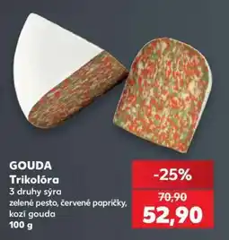 Kaufland GOUDA Trikolóra nabídka