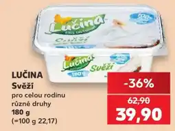 Kaufland LUČINA svěží nabídka