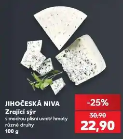 Kaufland JIHOČESKÁ NIVA Zrající sýr nabídka