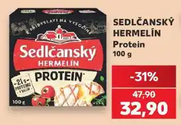 Kaufland Sedlčanský Hermelín Protein 100 g nabídka