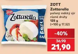 Kaufland Zott Zottarella nabídka