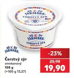 Kaufland Čerstvý sýr smetanový nabídka