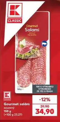 Kaufland Gourmet salám nabídka