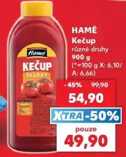 Kaufland Hamé Kečup nabídka