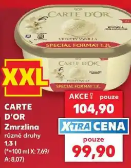 Kaufland Carte d’Or Zmrzlina nabídka