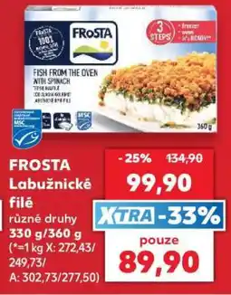 Kaufland FROSTA Labužnické filé nabídka