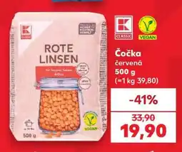 Kaufland Čočka červená nabídka