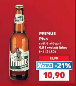 Kaufland PRIMUS Pivo nabídka