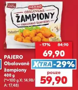 Kaufland PAJERO OBALOVANÉ ŽAMPIONY nabídka