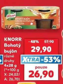 Kaufland Knorr Bohatý bujon nabídka