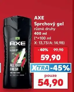 Kaufland Axe sprchový gel nabídka