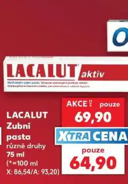 Kaufland Lacalut zubní pasta nabídka
