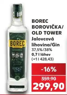 Kaufland BOREC BOROVIČKA/OLD TOWER nabídka