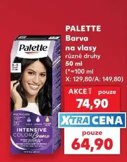 Kaufland Palette Barva na vlasy nabídka