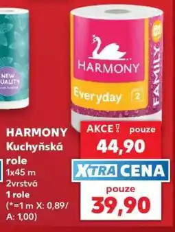 Kaufland HARMONY Kuchyňská role nabídka