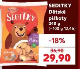 Kaufland SEDITKY Dětské piškoty nabídka