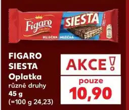 Kaufland FIGARO SIESTA Oplatka nabídka