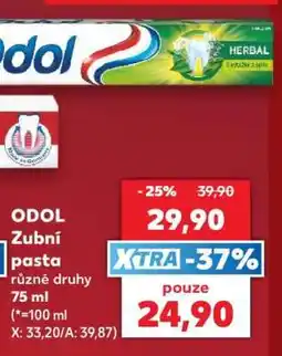 Kaufland Odol zubní pasta nabídka