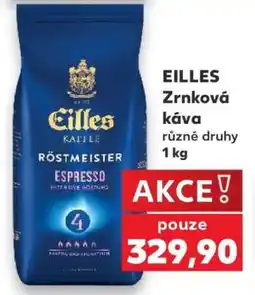 Kaufland Eilles zrnková káva nabídka