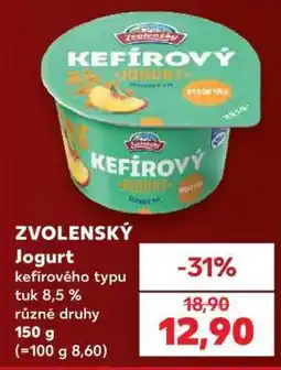 Kaufland ZVOLENSKÝ JOGURT nabídka