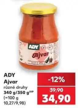 Kaufland ADY Ajvar nabídka