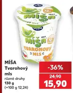 Kaufland Míša Tvarohový mls nabídka