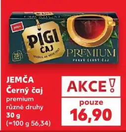 Kaufland Jemča černý čaj nabídka