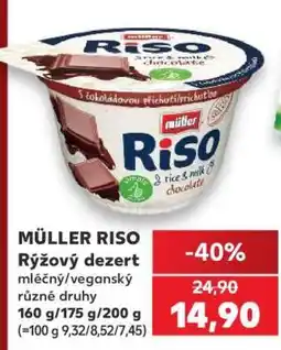 Kaufland MÜLLER RISO Rýžový dezert nabídka