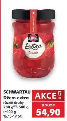Kaufland SCHWARTAU Džem extra nabídka