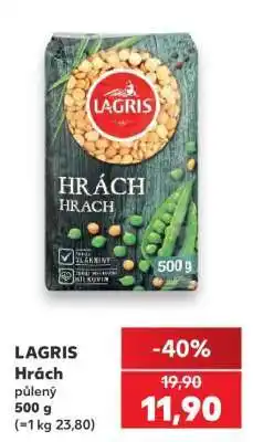 Kaufland LAGRIS Hrách půlený 500 g nabídka