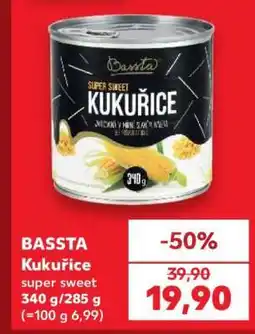 Kaufland BASSTA KUKUŘICE nabídka