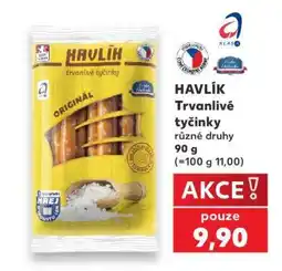 Kaufland Havlík Trvanlivé tyčinky nabídka