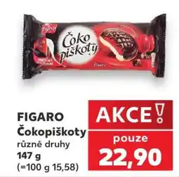 Kaufland Figaro Čokopiškoty nabídka